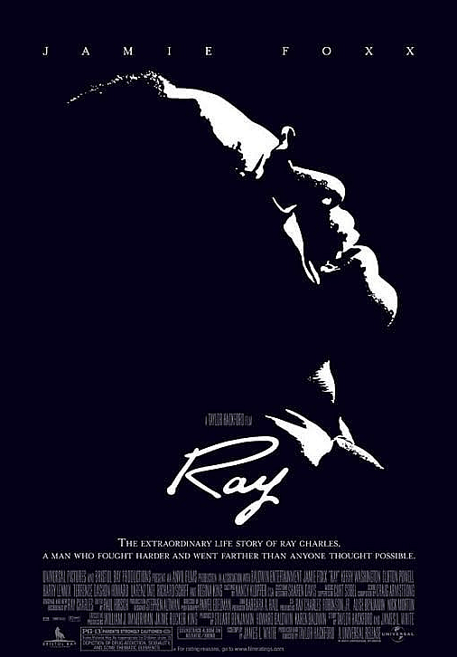 Ray movie poster, Jamie Foxx, thegrio.com, 	Universal Pictures